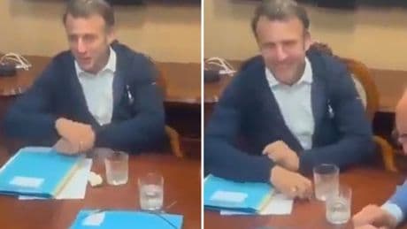Macron 'cocaine' video debunked as bizarre conspiracy claims he hid white powder