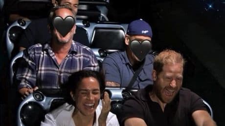 Meghan’s theme park snap proves she is a cosplay Diana… the contrast between the two couldn’t be more different