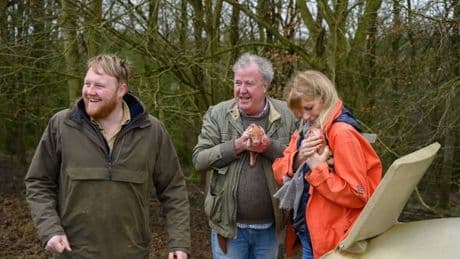 Clarkson's Farm star Kaleb Cooper 'attacked' by pigs in clip from new series