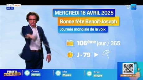 "C'est Okayyyyyy !" ⚔️ Un temps pour tout ! - La météo de Colas du mercredi 16 avril