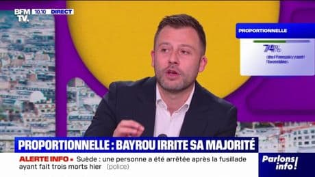 Ian Boucard (Droite Républicaine): "La position constante de la droite républicaine c'est d'être contre la proportionnelle"