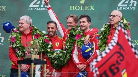 Miguel Molina: "Tres hijos en siete años te preparan para correr en las 24 Horas de Le Mans"