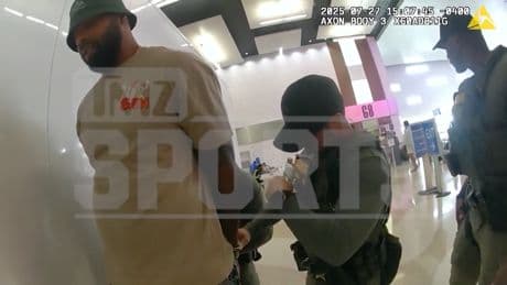 Shocking video shows Marcus Morris being arrested in shackles at Florida airport