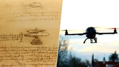 Leonardo da Vinci nos ha vuelto a sorprender: la solución al problema de los drones estaba en un invento de 500 años