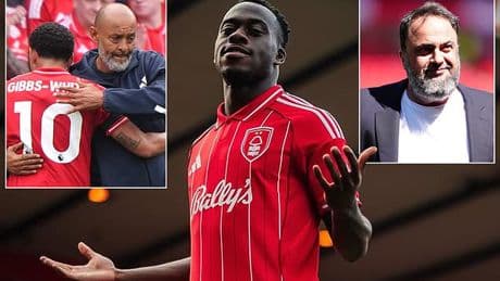 Nottingham Forest complete move for new £26m striker as frenzied summer spending reaches £140M - after Nuno Espirito Santo complained about imbalanced squad