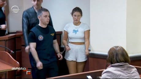 ‘Depressed & scared’ pregnant Brit teen ‘smuggler’ Bella Culley, 18, is staying SILENT in Georgian jail, lawyer reveals