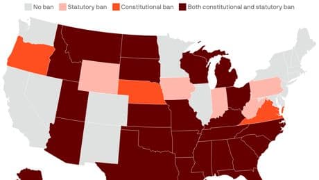 Here's where same-sex marriage would be banned without Obergefell