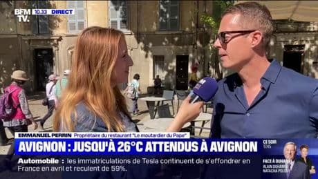 "Des températures très agréables": jusqu'à 26°C attendus à Avignon ce jeudi
