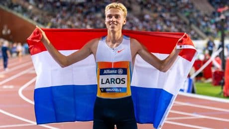 Niels Laros heeft het in zich om een van de sterren van de WK atletiek te worden: ’Ik ben teleurgesteld als ik niet met een medaille wegloop’