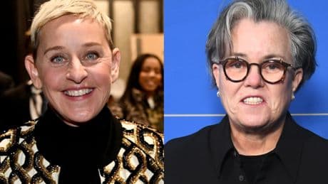 Ellen DeGeneres makes rare political comment in support of Rosie O’Donnell after Trump threatens her citizenship