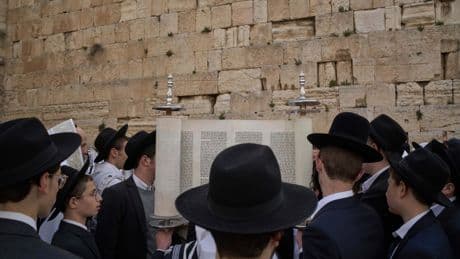 Tens of thousands of Jews gather for traditional blessing in Jerusalem