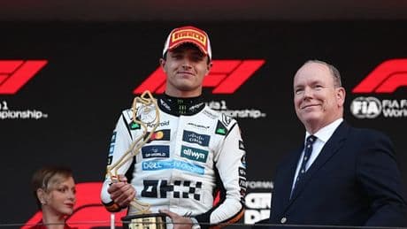 Formula 1'de Monako Grand Prix'sini Lando Norris kazandı