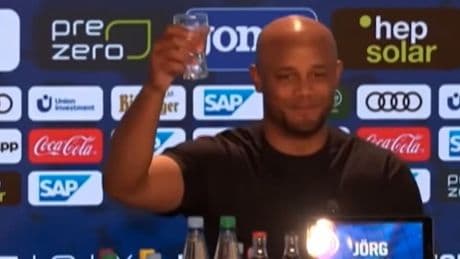 Bei 50-Sekunden-PK - Lustiger Prost-Spruch von Kompany