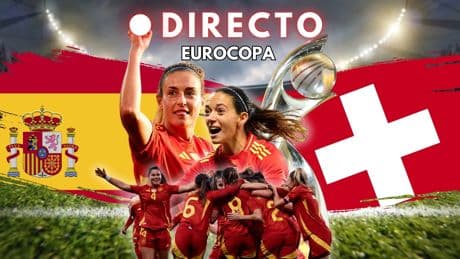 España - Suiza de la Eurocopa femenina, en directo: alineación, marcador, goles y última hora de los cuartos de final