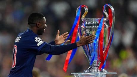 Dembélé recuerda al Barça como el "club de mis sueños" tras ganar la Champions