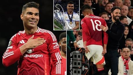 Casemiro claims this season has been 'one of the MOST successful' of his career - ahead of Europa League final that could save Man United's disastrous campaign