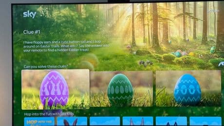 Sky adds secret Easter Egg Hunt to millions of TVs – and you get free shows and films on telly if you ‘solve the clues’