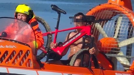 Berck-sur-Mer: un homme à vélo encerclé par la mer en baie d’Authie secouru