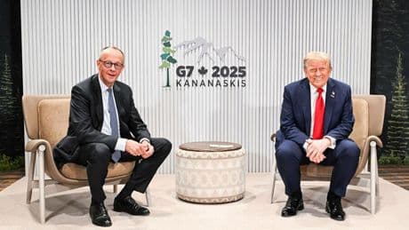 Kanada: Merz will Trump beim G7-Gipfel überzeugen – doch der setzt auf Provokation