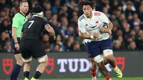 XV de France : longtemps dans le coup, les Bleus tombent une troisième fois en Nouvelle-Zélande
