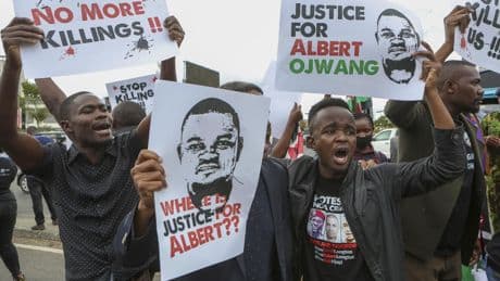 Au Kenya, des manifestations après le décès d’un jeune blogueur en détention