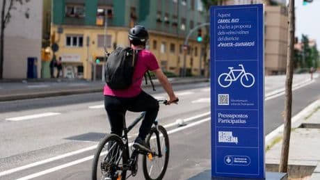9 de cada 10 españoles están a favor de instalar carriles exclusivos para bicis y patinetes