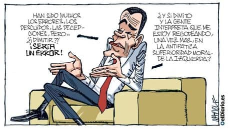 ¿Dimitir?