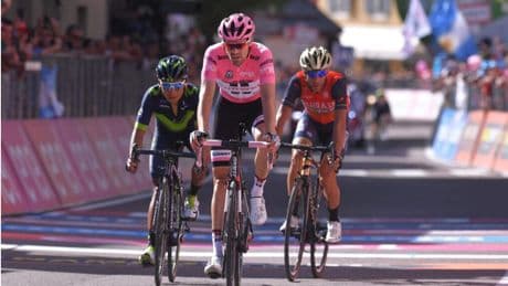 Frustraties en respect tussen rivalen van alle tijden in wielersport: Dumoulin had het in Giro aan de stok met Nibali en Quintana