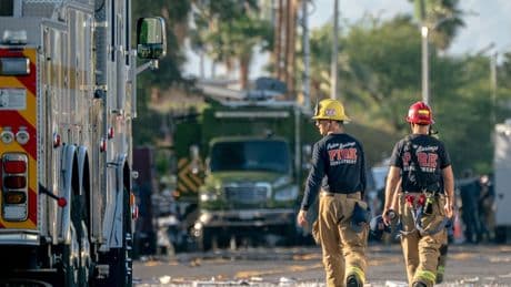 Suspect in Palm Springs Bombing Is Said to Have Died in Blast