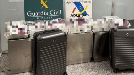 Intervienen otros 1.920 paquetes de tabaco sin declarar en el aeropuerto de Loiu