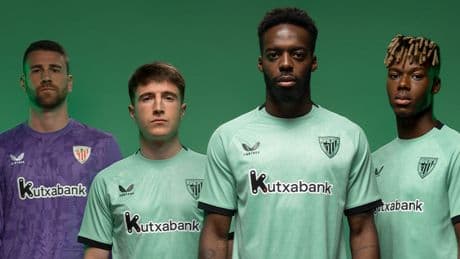 El Athletic presenta su tercera equipación para la temporada 25-26