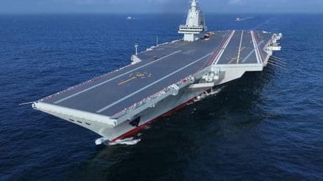 La Chine fait transiter son porte-avions dernier cri par le détroit de Taïwan