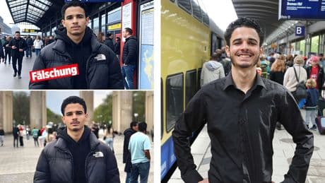 Nach Messer-Attacke am Hauptbahnhof - Irre KI-Kampagne gegen den Helden-Syrer von Hamburg