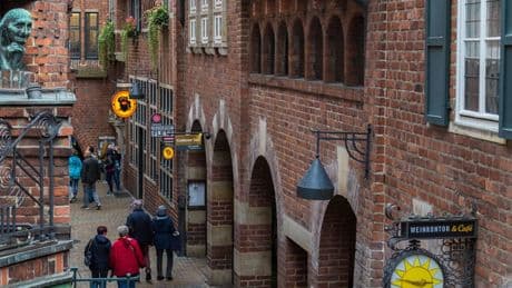 Böttcherstraße Bremen: Hier versteckt sich die gruselige Moorfrau