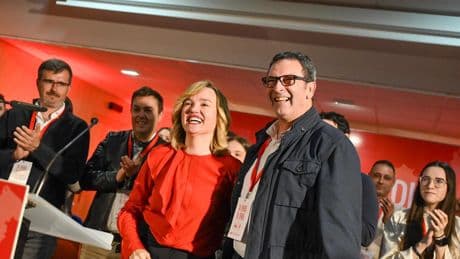 Pilar Alegría arropa al nuevo líder del PSOE-Teruel, Rafael Guía: “El Partido Socialista sale más fuerte y unido”