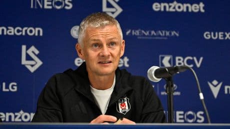 Beşiktaş Teknik Direktörü Ole Gunnar Solskjaer: "Skorun 1-1 olması bizde hayal kırıklığı oluşturdu"