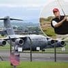 Scots police throw-up ring of steel to protect Trump as President flies in to a security operation as big as the arrangements for Queen's funeral