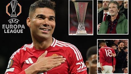 Revealed: Casemiro 'in line for incredible pay rise if Man United win the Europa League' as secret contract clause emerges - with veteran set to become the second-best paid player in Britain