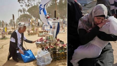 Judíos y palestinos unen su dolor en busca de la paz