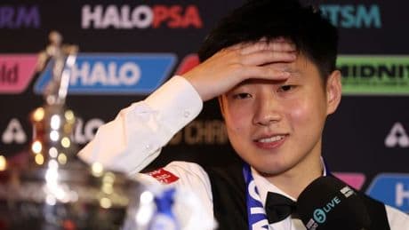 Zhao Xintong fired warning over £500k prize money as new world snooker champion risks 'telling off'