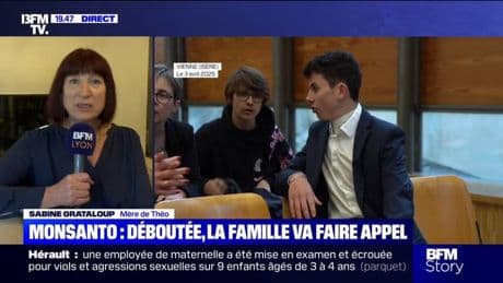 Procès Monsanto: la mère de Théo assure que "les études scientifiques avaient convaincu les experts du lien entre les malformations de Théo et son exposition au glyphosate"