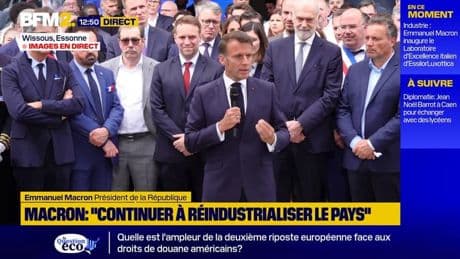 "L'Europe a encore son mot à dire sur l'industrie", déclare Emmanuel Macron