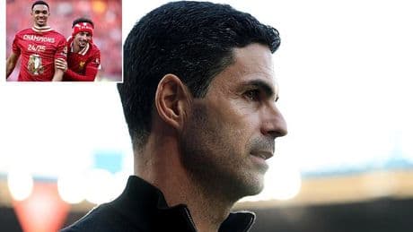 Mikel Arteta admits Arsenal have gone 'BACKWARDS' in the Premier League this season after Liverpool stormed to the title