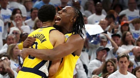 Indiana Pacers wint thriller in laatste seconde na ongekende comeback in eerste duel NBA-finale