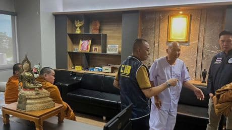 Thailand arrests Buddhist monk over alleged embezzlement linked to AIDS hospice he founded