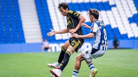 Juan Sebastián destaca en la derrota en el Reale Arena