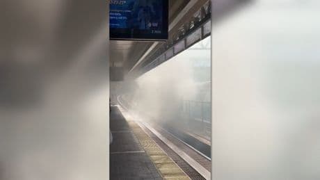 Expo Line disrupted as smoke pours from SkyTrain, fills platform