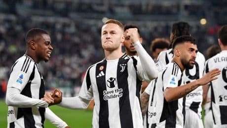 Importante victoria de la Juventus, con susto final