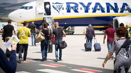 Mid-air 'fire' forces Ryanair flight to UK into emergency landing in Spain