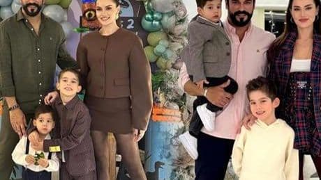 Haberler: Fahriye Evcen oğlu Kerem'in son halini Instagram'dan paylaştı